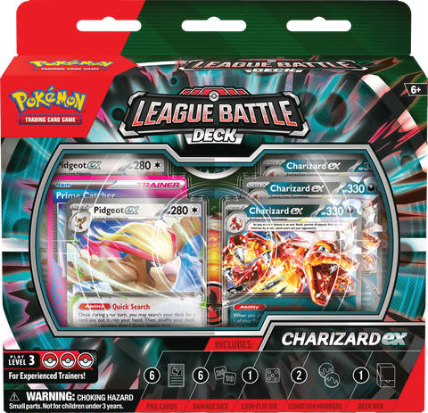 Pokemon - League Battle Deck - Charizard ex (Pre-Order) (ETA November 15th, 2024)