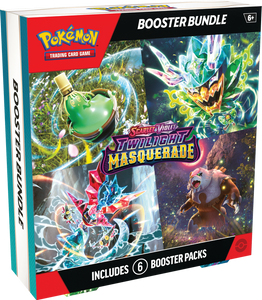 Pokemon Scarlet & Violet: Twilight Masquerade - Booster Bundle (Pre-Order) (ETA May 24th, 2024)