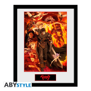 Berserk - Collage Framed Print 12" x 16"