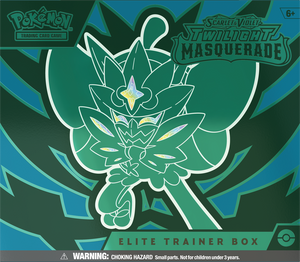 Pokemon Scarlet & Violet: Twilight Masquerade Elite Trainer Box - Teal Mask Ogerpon (Pre-Order) (ETA May 24th, 2024)