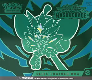 Pokemon Scarlet & Violet: Twilight Masquerade Elite Trainer Box - Teal Mask Ogerpon