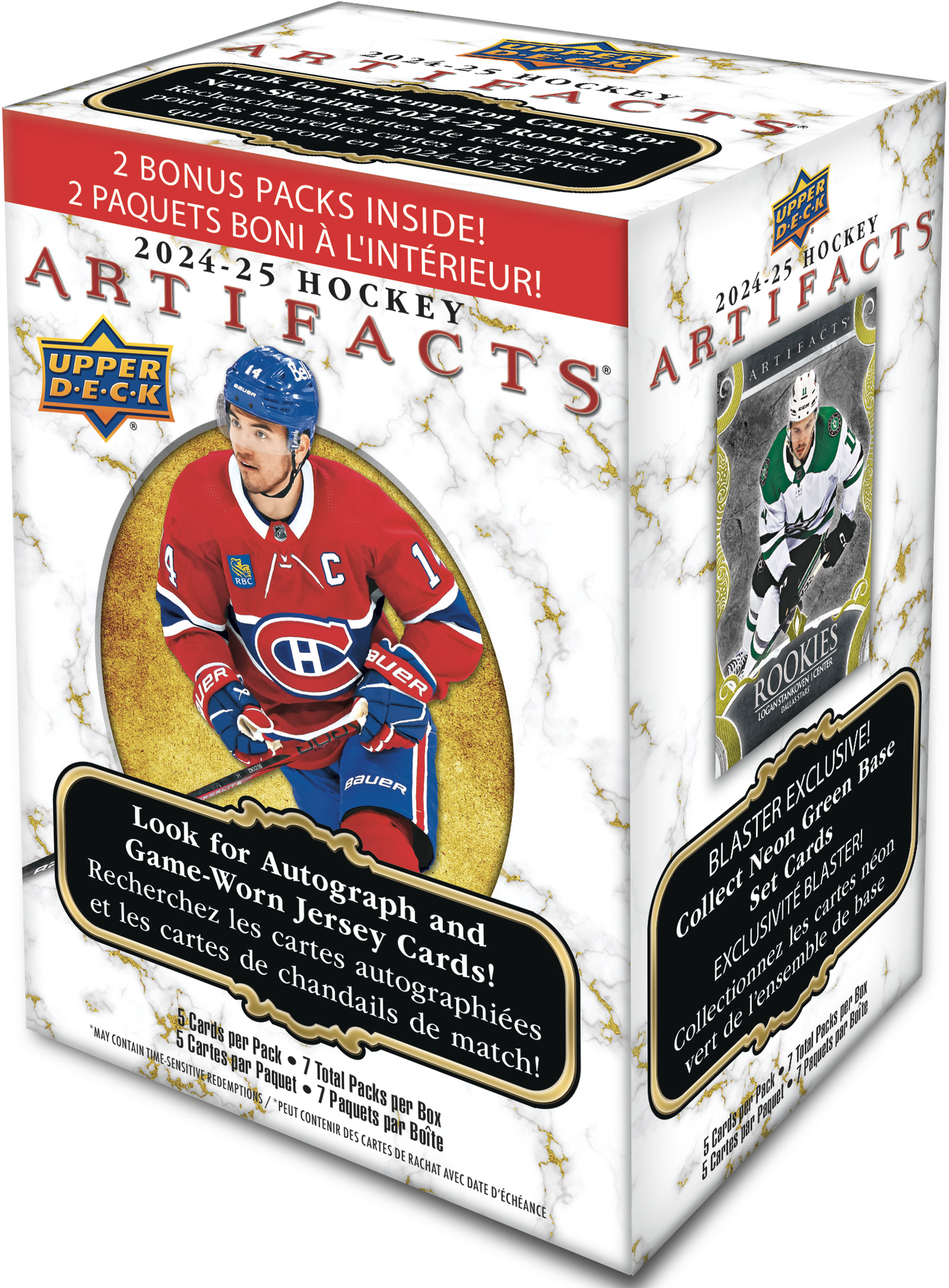 2024-25 Upper Deck Artifacts Hockey Blaster Box