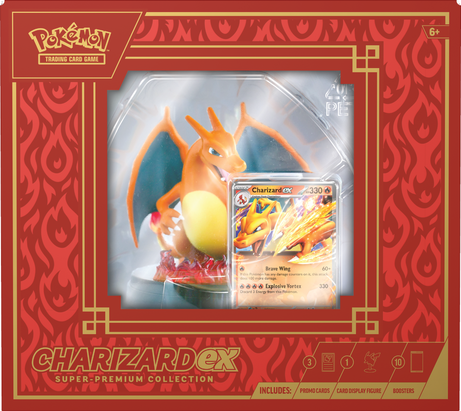 Pokemon Charizard EX Super-Premium Collection Box