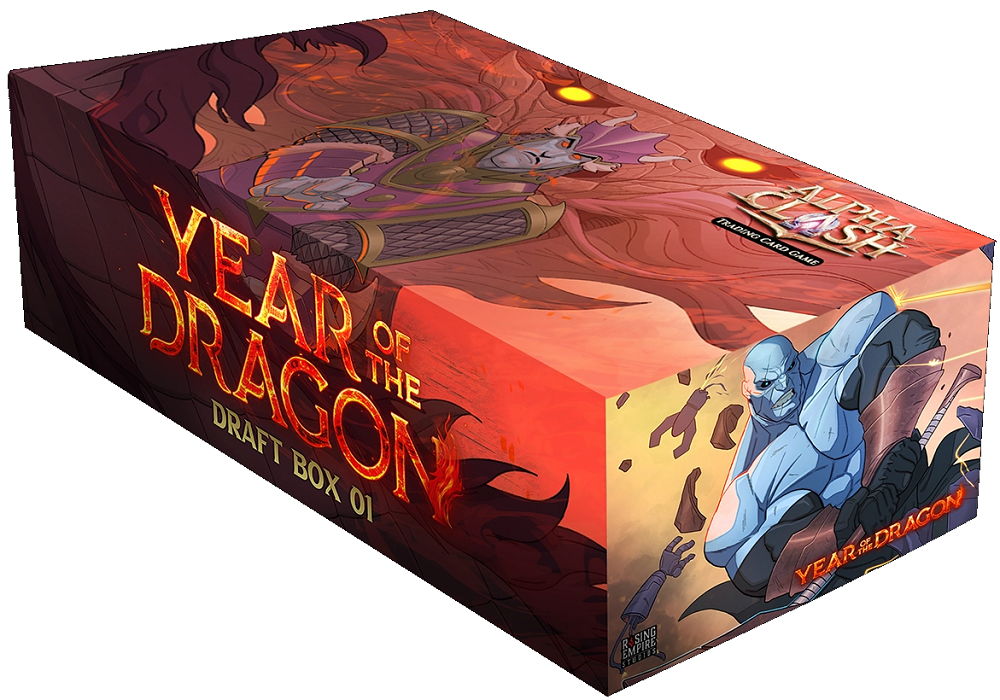 Alpha Clash TCG: Year of the Dragon Draft Booster Box 01