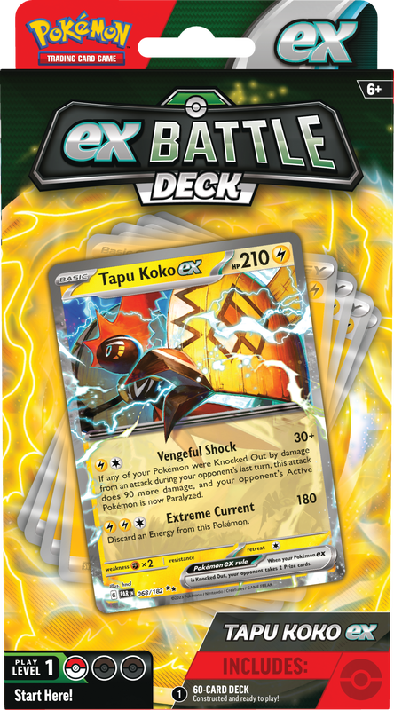 Pokemon Ex Battle Deck - Tapu Koko Ex