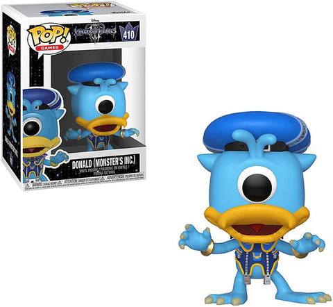 Funko POP! Games: Kingdom Hearts III - Donald (Monster's Inc.) #410 Vinyl Figure