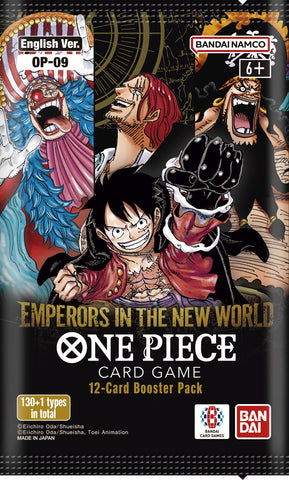 One Piece Card Game: OP-09 Emperors in the New World - Booster Pack