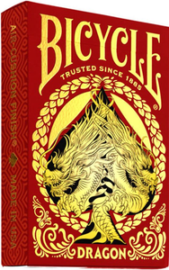 Bicycle Red Dragon Playing Cards