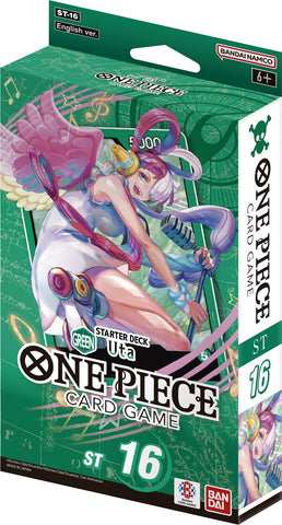 One Piece Card Game: Starter Deck 16 - Uta (Pre-Order) (ETA October 25th, 2024)