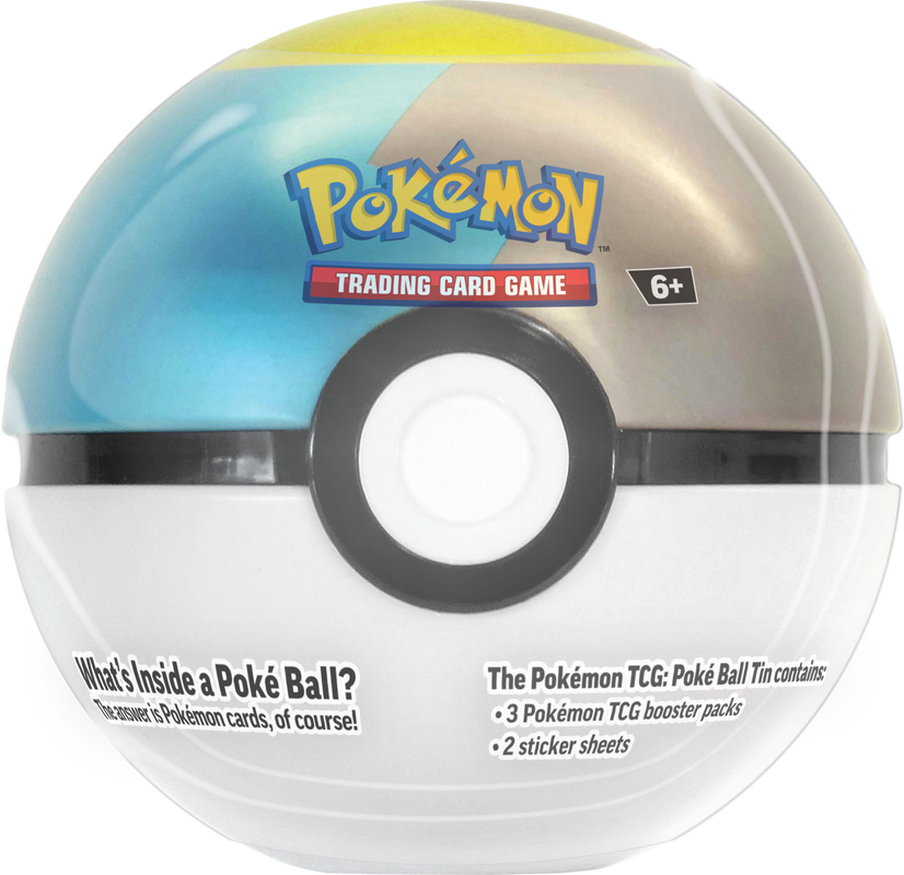 Pokemon Poke Ball Tin - Fall 2024 - Moon Ball