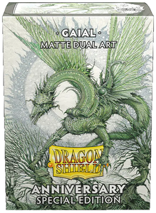 Dragon Shield - Standard Size Anniversary Special Edition Matte Dual Art Sleeves 100ct - Gaial