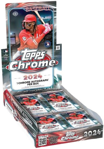 2024 Topps Chrome Baseball Hobby Box