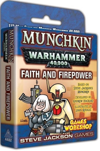 Munchkin Warhammer 40,000 Faith and Firepower