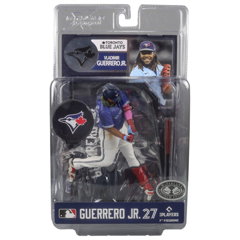 MLB Baseball Toronto Blue Jays (Dark Blue) Vladimir Guerrero Jr. McFarlane's SportsPicks 7" Figure Legacy Series Figure #6 Platinum Edition