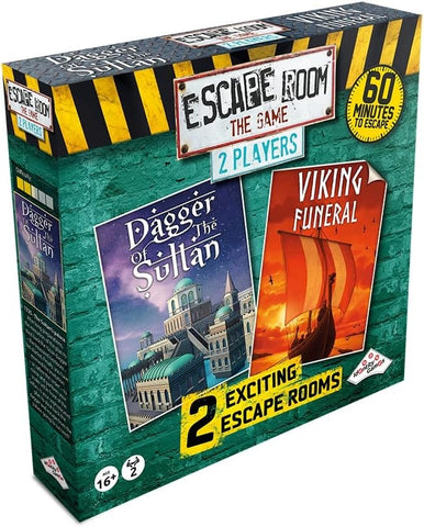 Escape Room The Game – 2 Players: Dagger of the Sultan & Viking Funeral