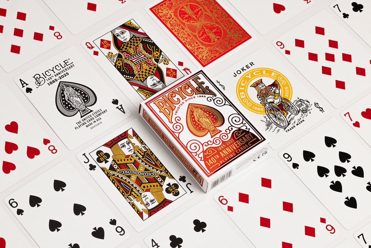 Bicycle 140th Anniversary Playing Cards – A & C Games