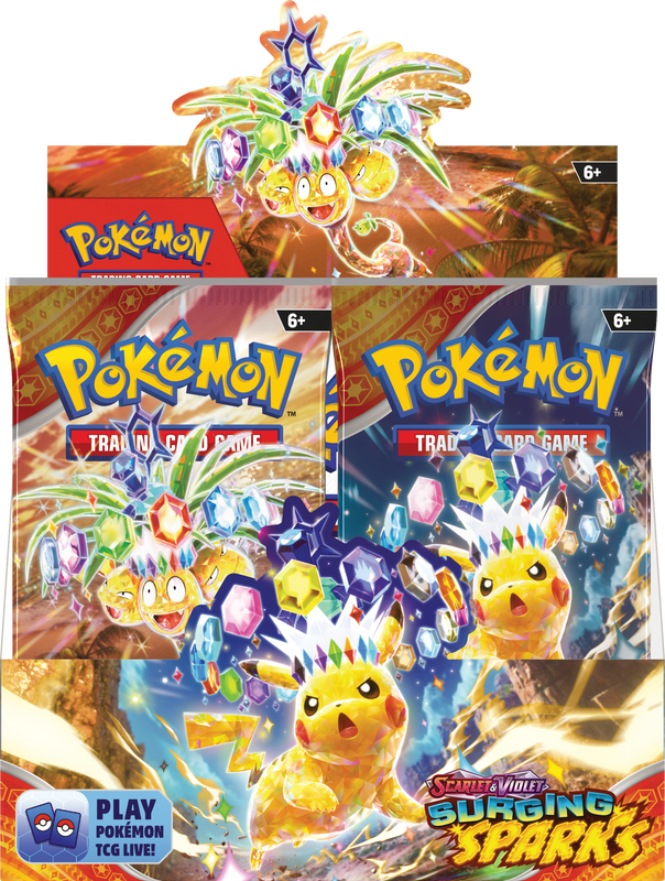 Pokemon Scarlet & Violet: Surging Sparks Booster Box (Pre-Order) (ETA November 8th, 2024)