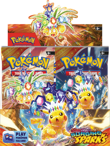 Pokemon Scarlet & Violet: Surging Sparks Booster Box (Pre-Order) (ETA November 8th, 2024)