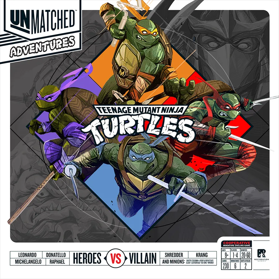 Unmatched: Adventures Teenage Mutant Ninja Turtles