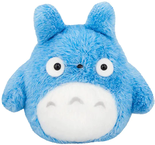 Studio Ghibli Medium Blue Totoro Beanbag 4" Small Plush