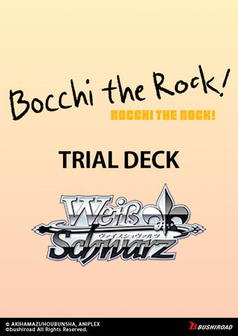 Weiss Schwarz - Bocchi The Rock Trial Deck