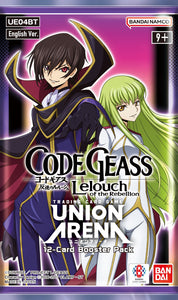 Union Arena Code Geass Lelouch of the Rebellion Booster Pack