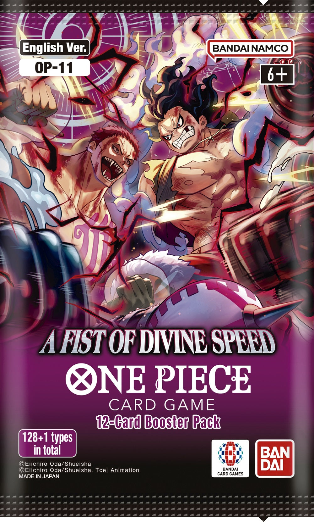 One Piece Card Game: A Fist of Divine Speed OP11 Booster Pack A & C Games One Piece Card Game: A Fist of Divine Speed OP11 Booster Pack A & C Games