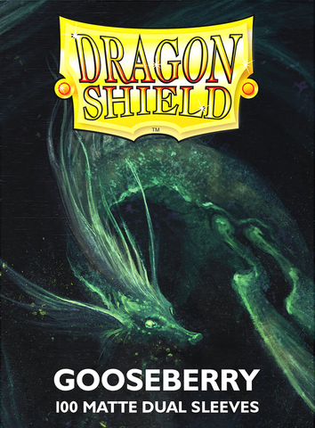 Dragon Shield Standard Size Matte Dual Art Sleeves 100ct - Pastels Gooseberry