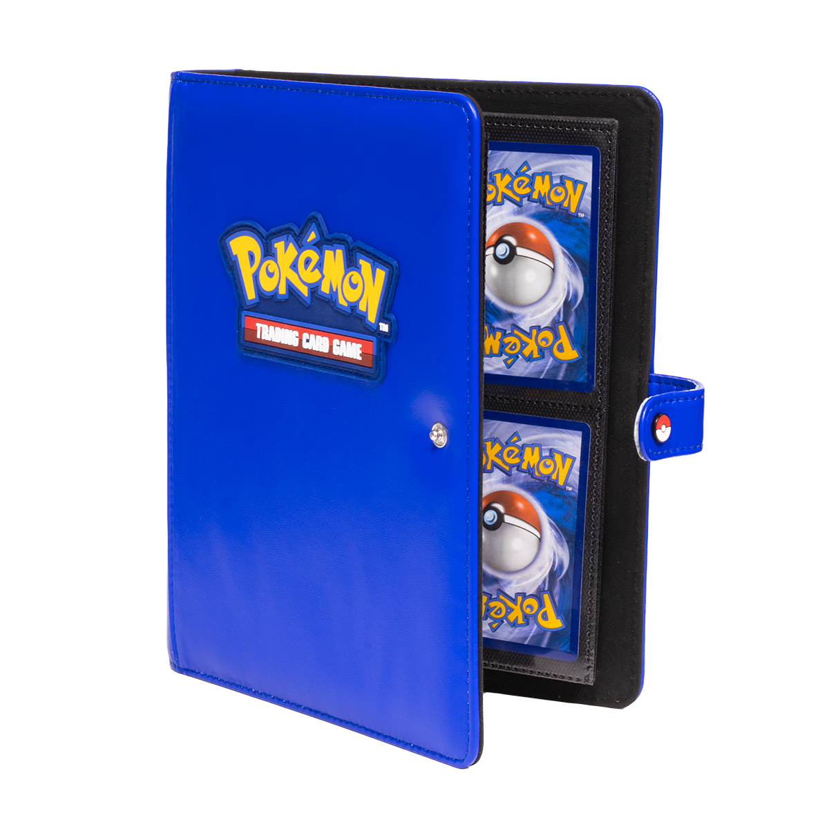 Ultra Pro - 4 Pocket Premium Snap Binder Pokemon - Blue