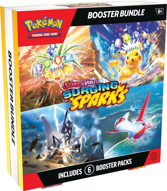 Pokemon Scarlet & Violet: Surging Sparks - Booster Bundle (Pre-Order) (ETA November 8th, 2024)