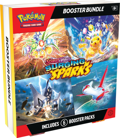 Pokemon Scarlet & Violet: Surging Sparks - Booster Bundle (Pre-Order) (ETA November 8th, 2024)