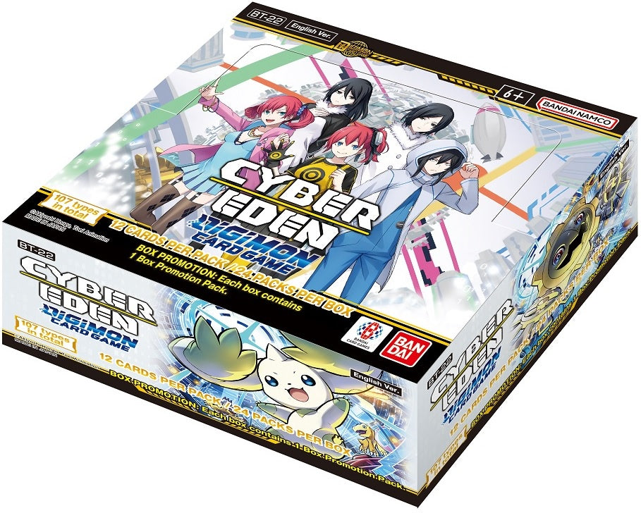 Digimon Card Game: Cyber Eden BT22 Booster Box