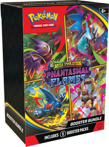Pokemon Mega Evolution: Phantasmal Flames Booster Bundle