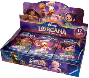 Disney Lorcana: Shimmering Skies Booster Box (Pre-Order) (ETA August 9th, 2024)
