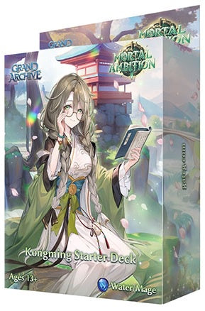 Grand Archive: Mortal Ambition Starter Deck Water/Mage - Kongming