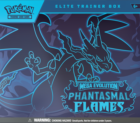 Pokemon Mega Evolution: Phantasmal Flames Elite Trainer Box
