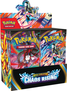 Pokemon Mega Evolution ME04: Chaos Rising Booster Box (Pre-order, ETA – A &  C Games
