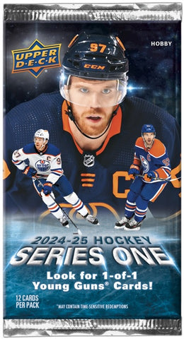 2024-25 Upper Deck Hockey Series 1 Hobby Pack