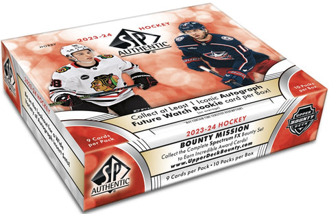 2023-24 Upper Deck SP Authentic Hockey Hobby Box