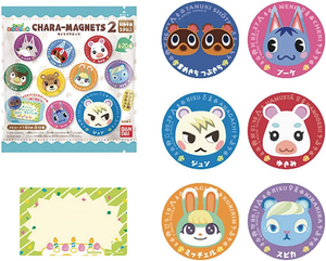 Animal Crossing Chara-Magnets Vol. 2 (1 Random Blind Bag)