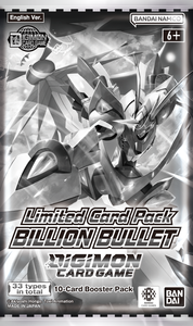Digimon Card Game: LM-06 Limited Card Pack Billion Bullet Pack – A & C Games