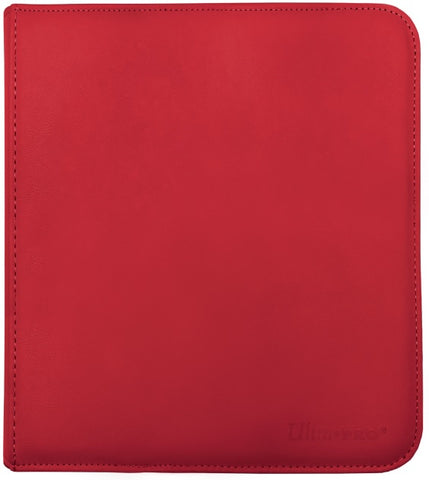 Ultra Pro 12-Pocket Vivid Zippered Pro-Binder - Red