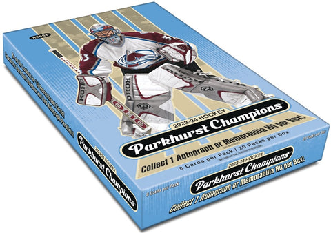2023-24 Upper Deck Parkhurst Champions Hockey Hobby Box *Read Description*