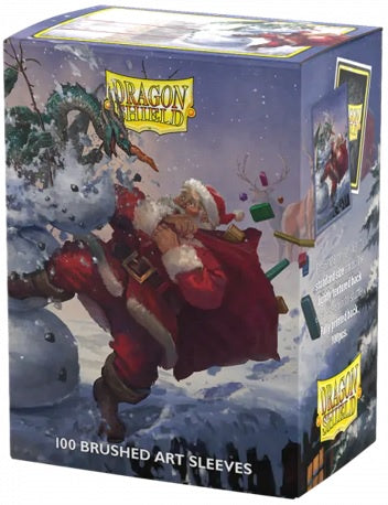 Dragon Shield Standard Size Brushed Art Sleeves 100ct - Christmas 2025