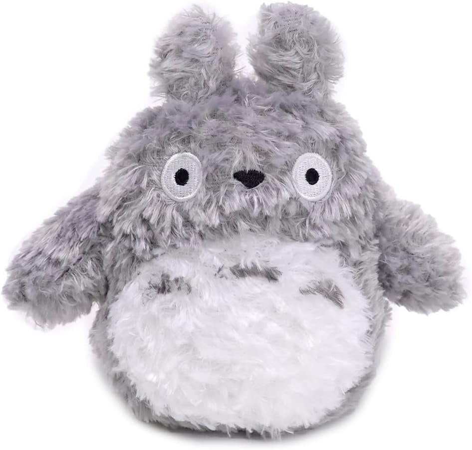 Studio Ghibli Fluffy Big Grey Totoro Beanbag 5.5" Plush