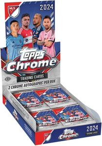 2024 Topps Chrome MLS Soccer Hobby Box