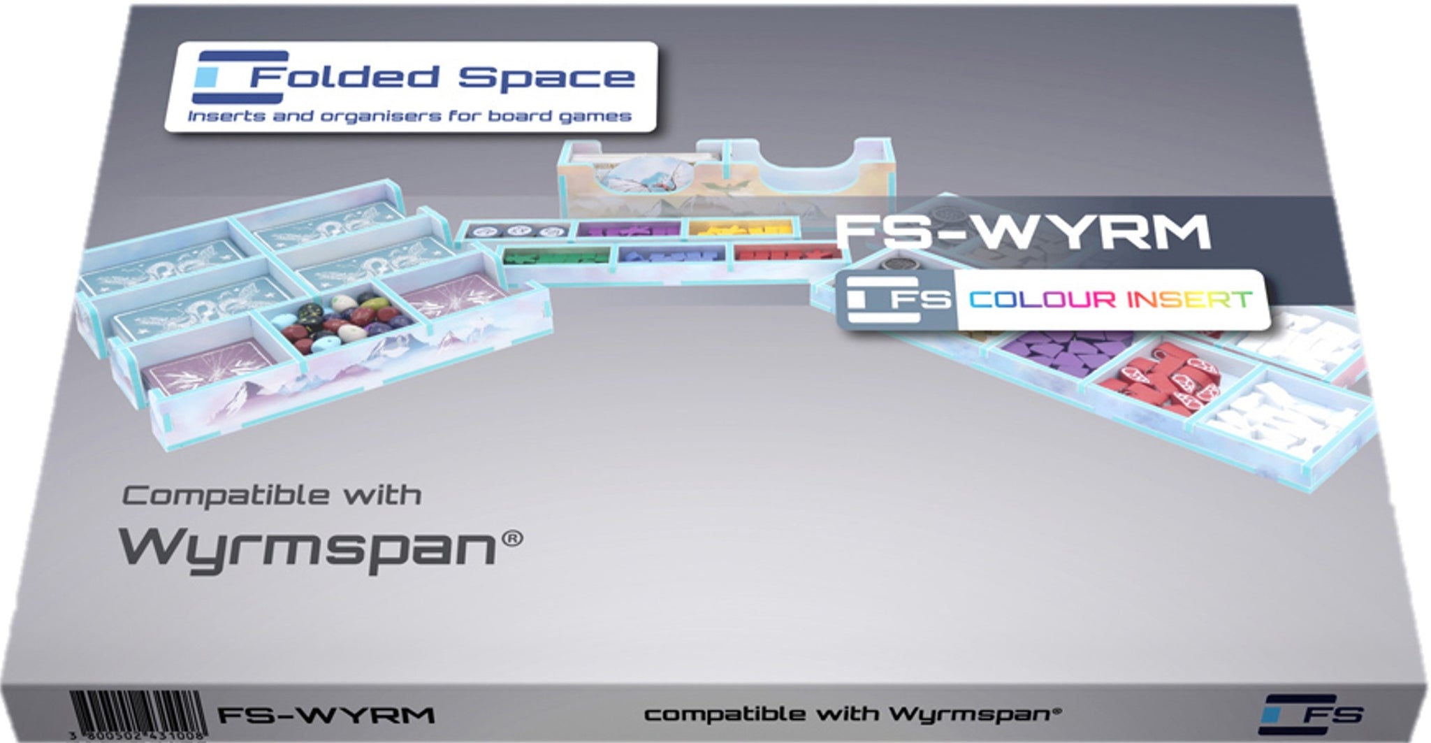 Folded Space - Board Game Organizer - Wyrmspan