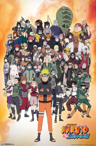 Naruto Shippuden - Group - Poster (Local Pick-Up Only)