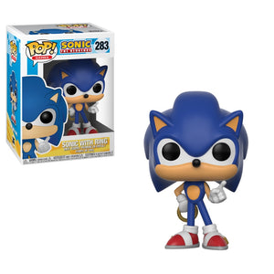 Funko POP! Games: Sonic the Hedgehog - Sonic with Ring #283 Vinyl Figure