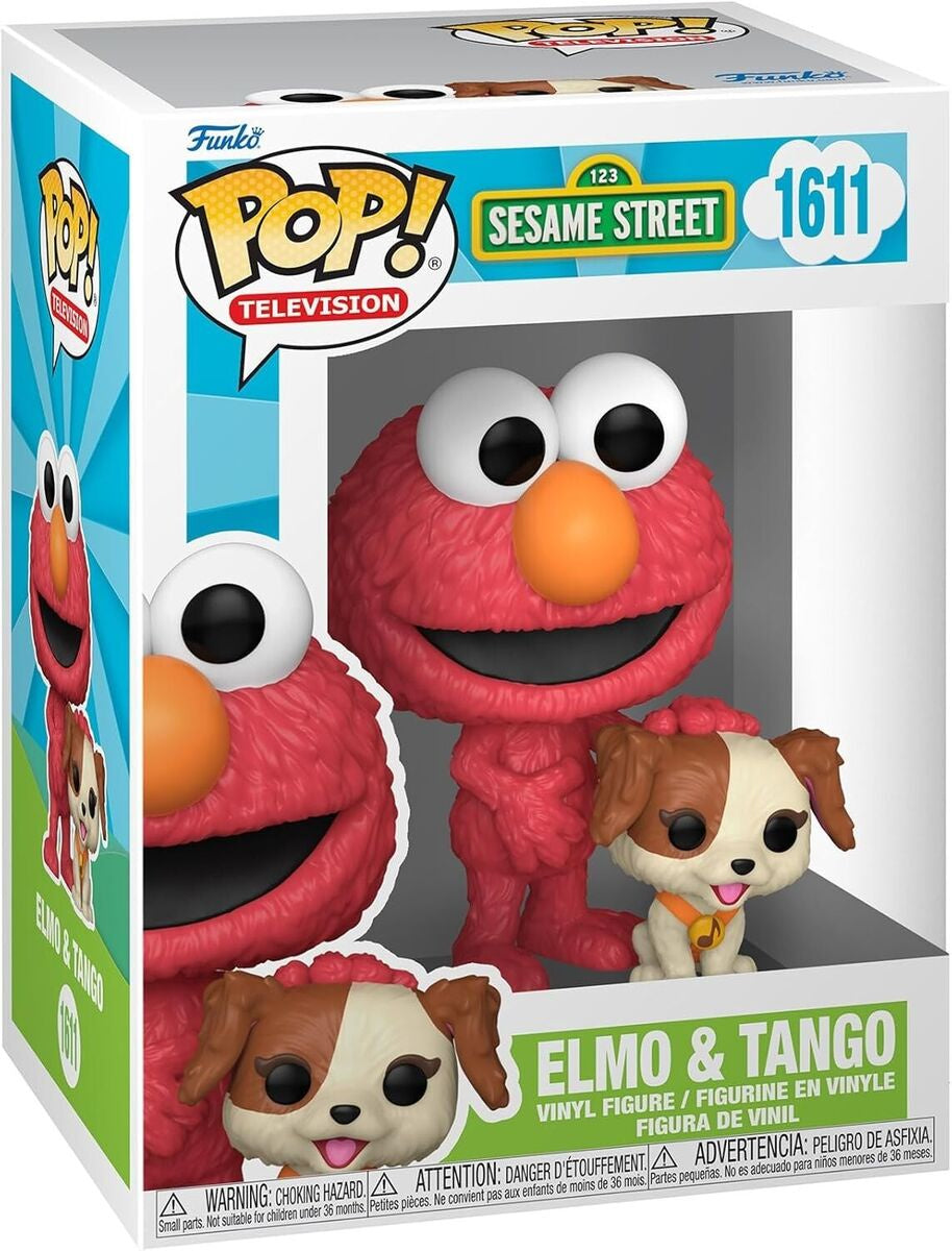 Funko POP! Television: 123 Sesame Street - Elmo & Tango #1611 Vinyl Figure